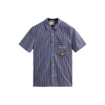 Kith Striped Poplin Thompson Camp Collar Shirt Montage