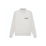 Fear of God Essentials L/S Polo (SS22) Light Oatmeal