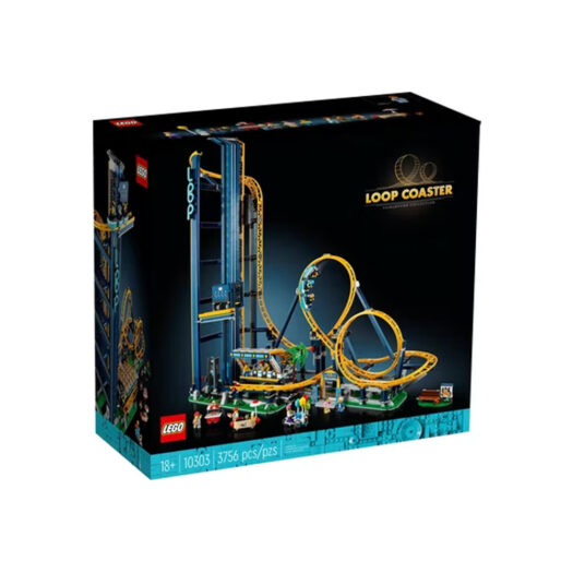 LEGO Icons Fairground Collection Loop Coaster Set 10303
