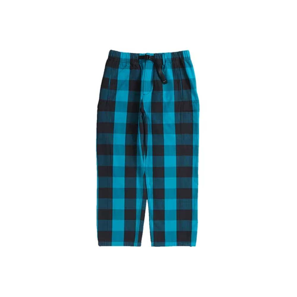 Supreme Belted Trail Pant Teal PlaidSupreme Belted Trail Pant Teal