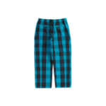 Supreme Belted Trail Pant Teal Plaid