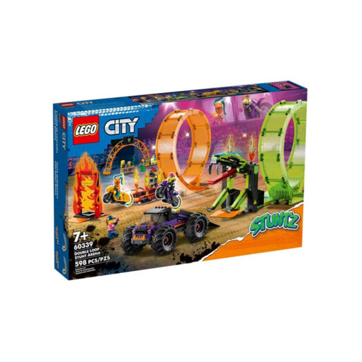 LEGO City Stuntz Double Loop Stunt Arena Set 60339