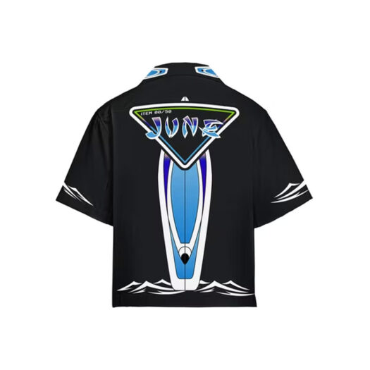 Prada Timecapsule June 2020 Poplin Shirt Black