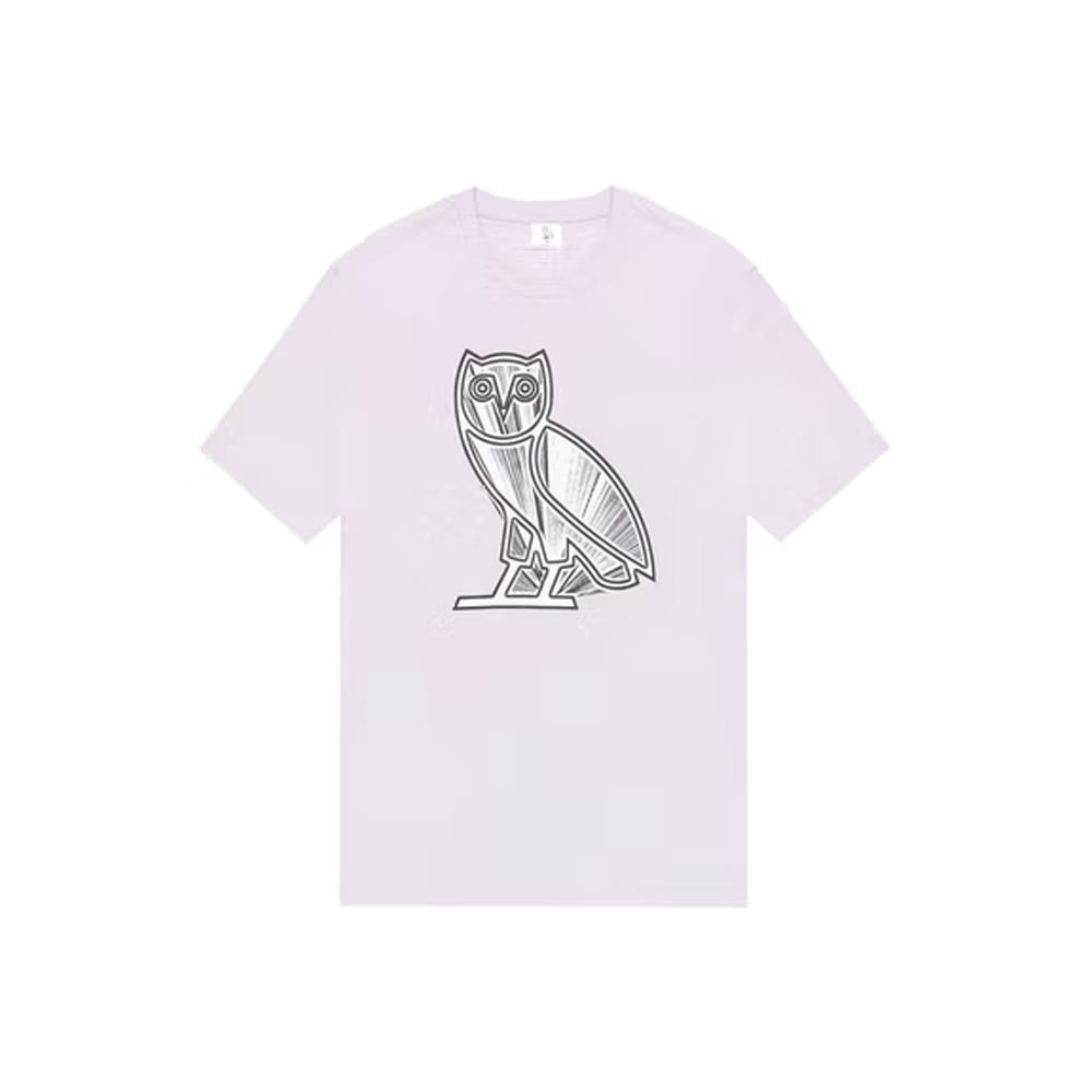 OVO Metallic Owl T-shirt Orchid
