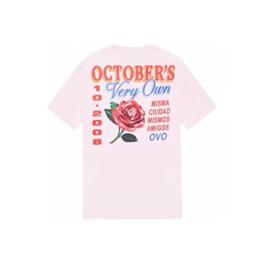 OVO Rose T-shirt Pink