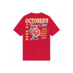 OVO Rose T-shirt Red