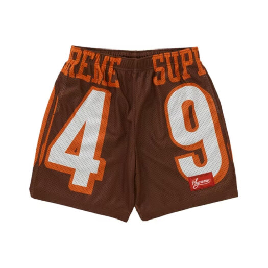 Supreme 94 Jersey Short Brown