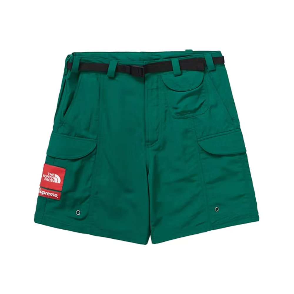 Supreme The North Face Trekking Packable Belted Short Dark GreenSupreme The  North Face Trekking Packable Belted Short Dark Green - OFour