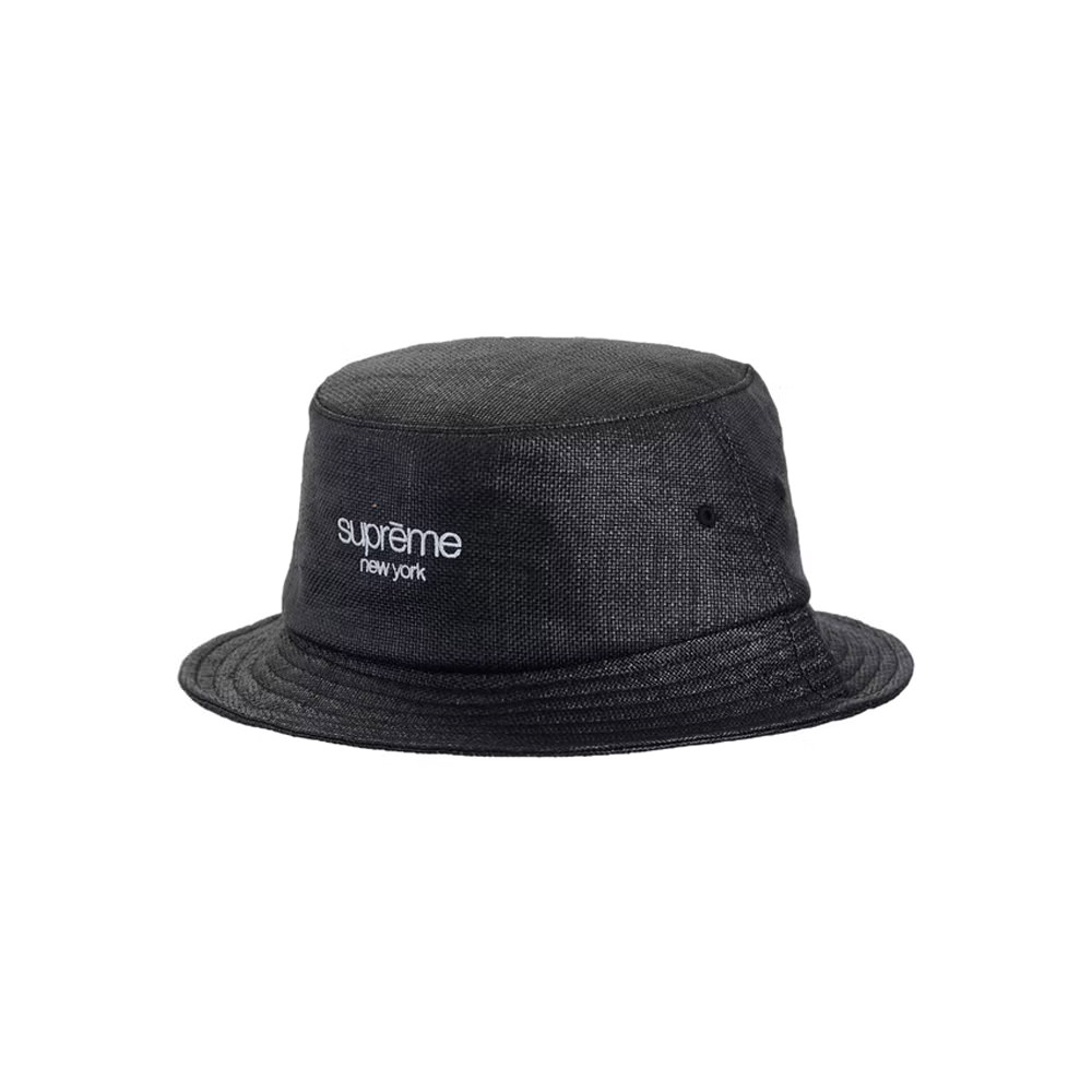 Supreme Raffia Crusher BlackSupreme Raffia Crusher Black - OFour