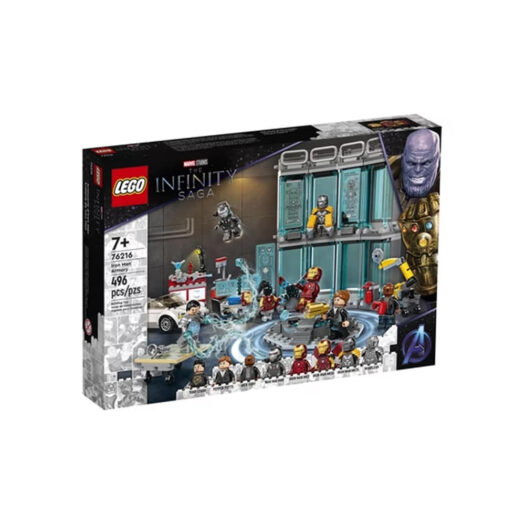 LEGO Marvel Studios Infinity Saga Iron Man Armory Set 76216