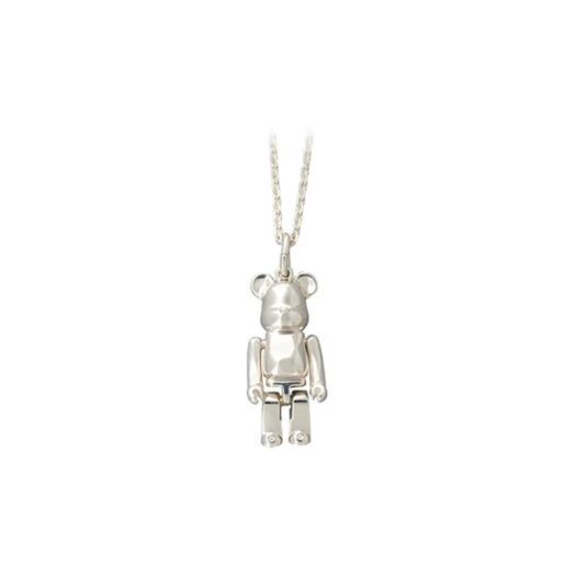 Bearbrick x IVXLCDM Charm Necklace Silver
