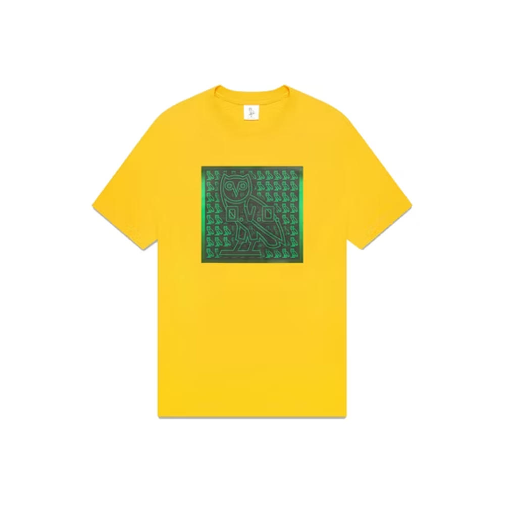 OVO Code Owl T-shirt Spectra Yellow