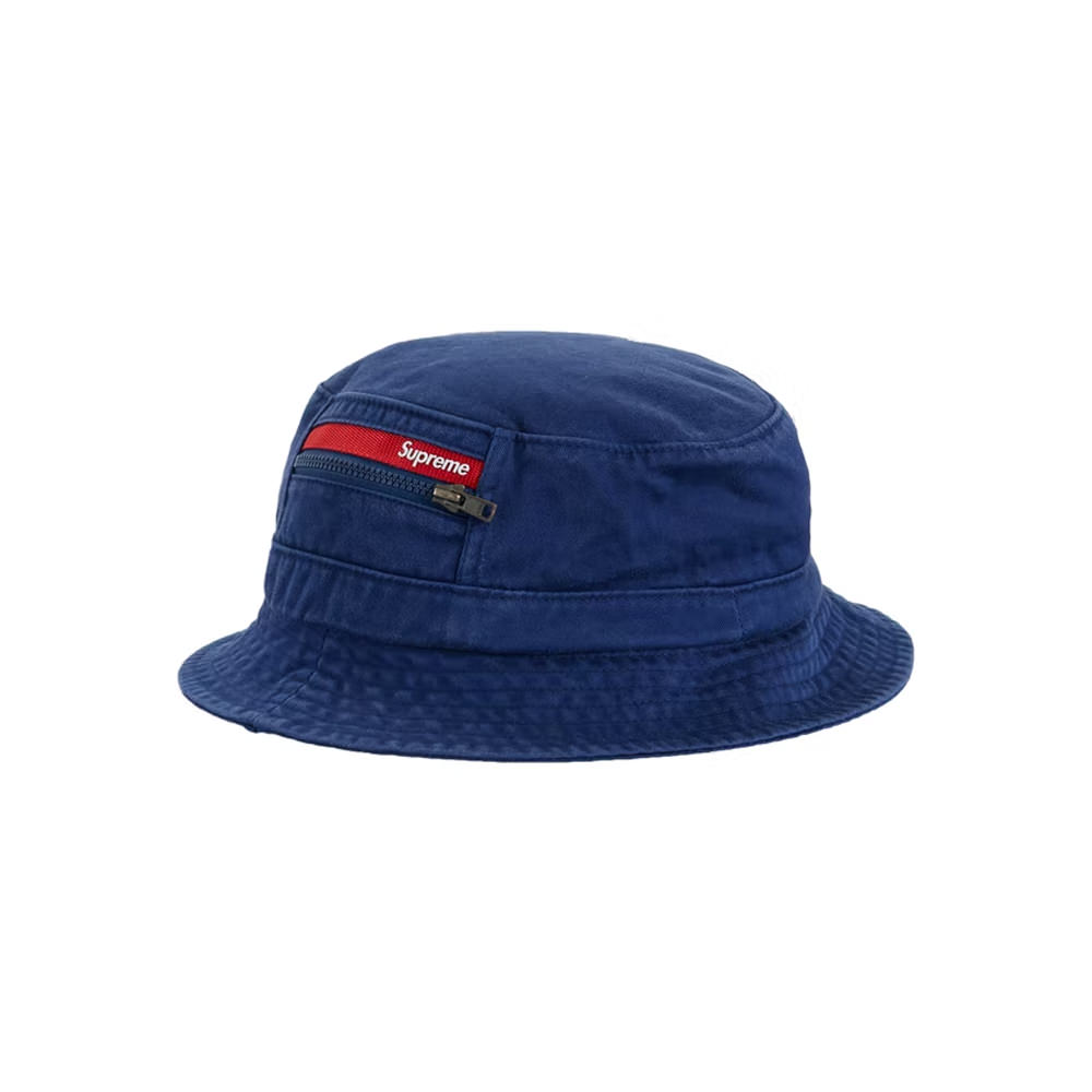 Supreme Zip Pocket Bucket Hat