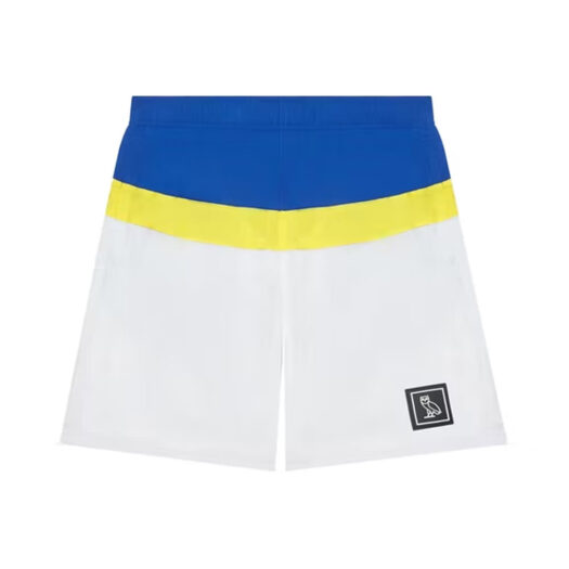 OVO Nylon Banner Shorts White