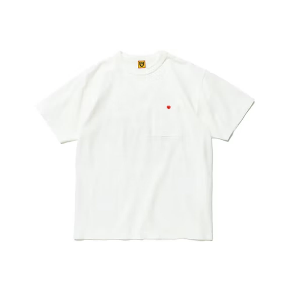 Human Made Ningen-Sei Indigo Pocket T-Shirt White