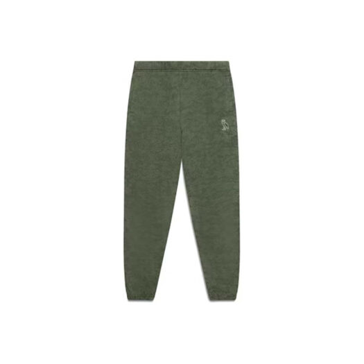 OVO Garment Dye Sweatpant Green Camo