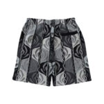 Supreme Abstract Textured Knit Short Black