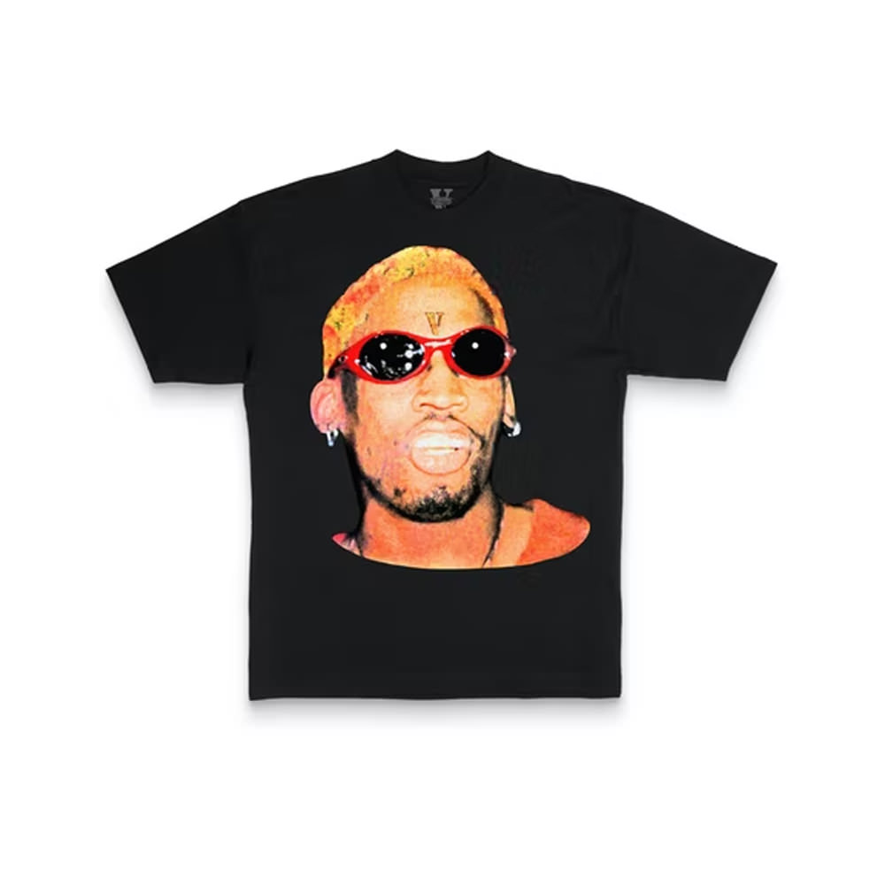 Vlone Rodman Airbrush T-shirt Black