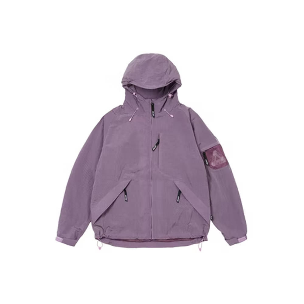 Palace Cripstop Grid Jacket Purple