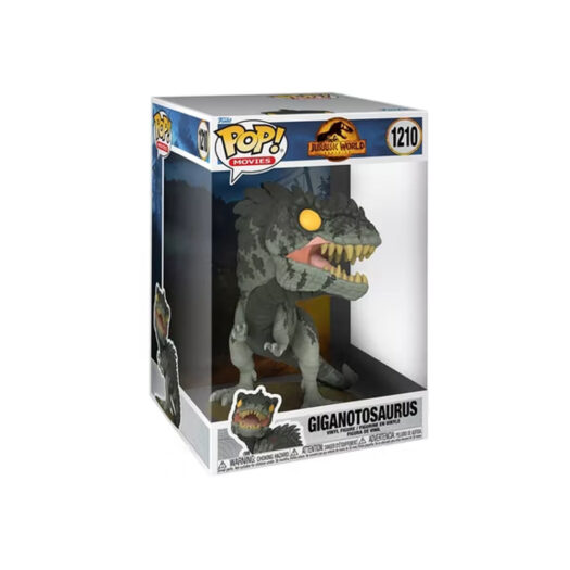 Funko Pop! Movies Jurassic World Dominion Giganotosaurus 10 Inch Figure #1210