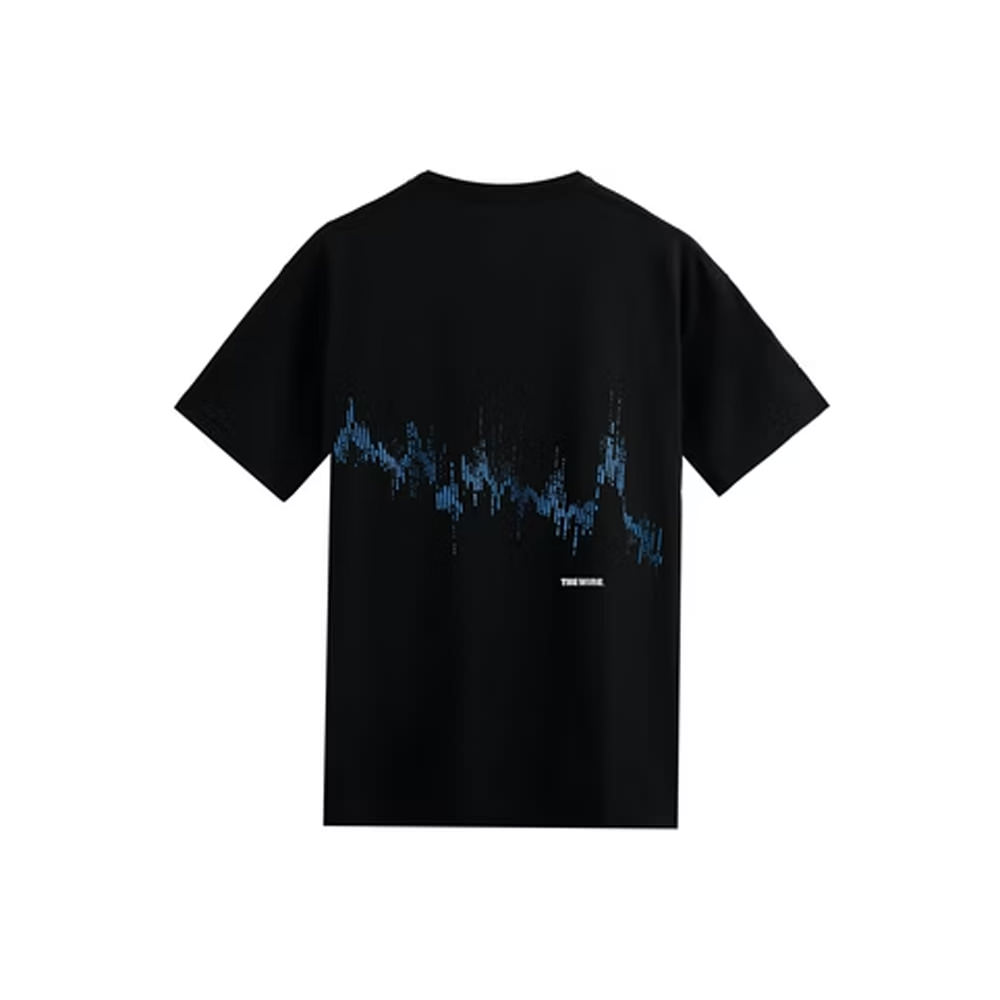 Kith The Wire Soundwave Tee BlackKith The Wire Soundwave Tee Black - OFour