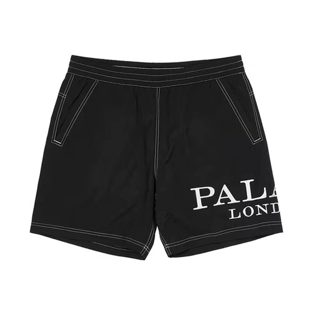 Palace London Swim Shorts BlackPalace London Swim Shorts Black - OFour