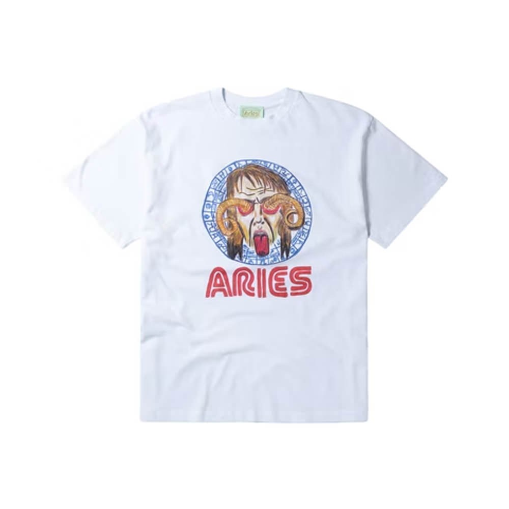 Aries Astrology For Aliens T-shirt White