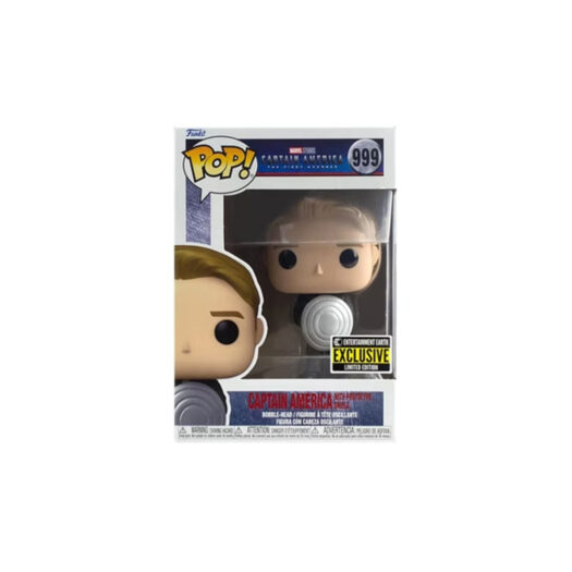 Funko Pop! Marvel Studios Captain America The First Avenger Captain America With Prototype Shield Entertainment Earth Exclusive Figure #999
