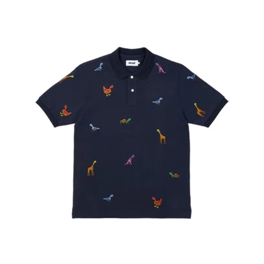 Palace London Knitted Polo BlackPalace London Knitted Polo Black 