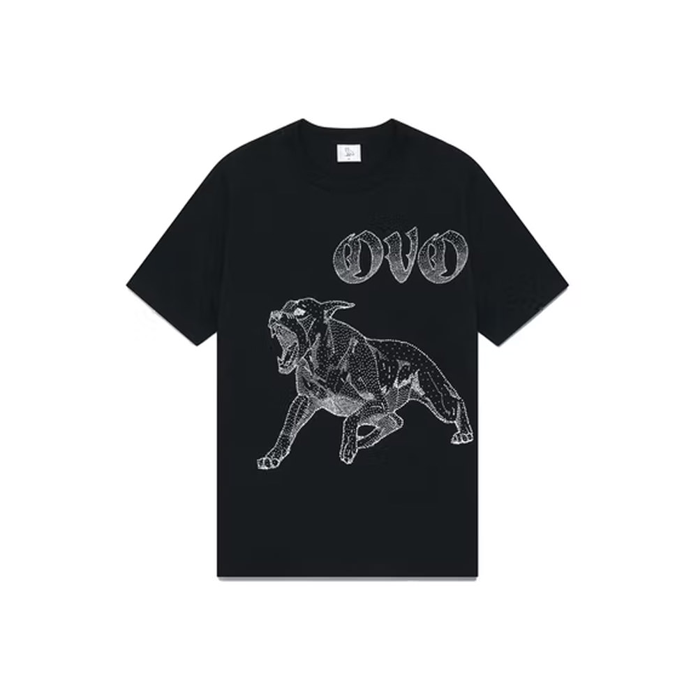OVO Canine T-shirt BlackOVO Canine T-shirt Black - OFour