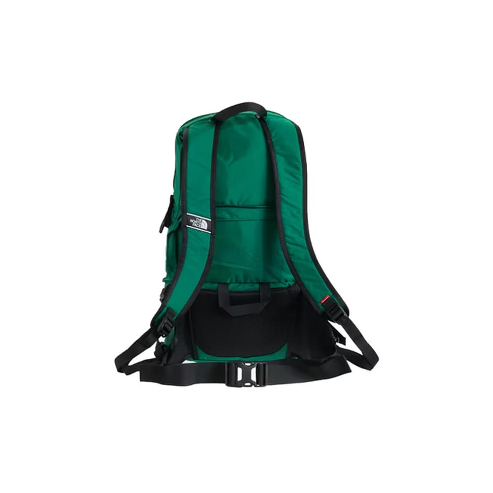 north face backpack dark green