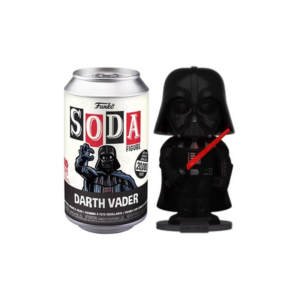 Funko Soda Star Wars Darth Vader GITD Open Can Chase Figure