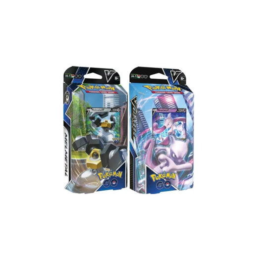 Pokémon TCG Pokémon GO Mewtwo V & Melmetal V Battle Deck 2x Bundle