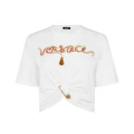 Versace Crop Pin T Shirt
