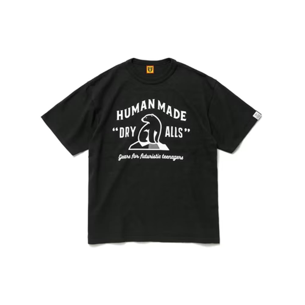 Human Made Polar Bear Dry Alls T-Shirt BlackHuman Made Polar Bear