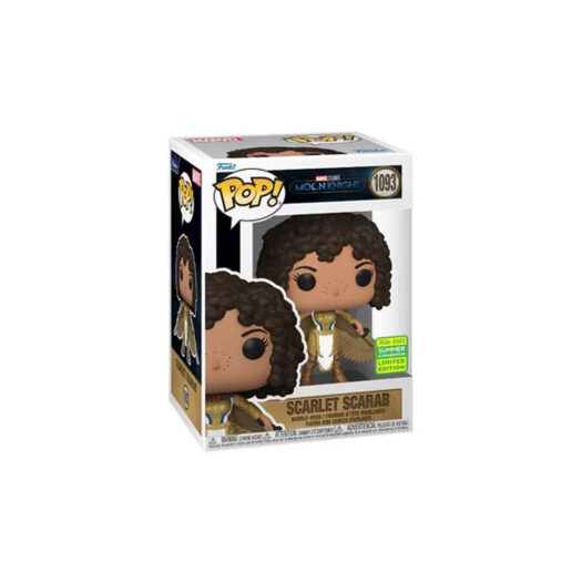 Funko Pop! Marvel Studios Moon Knight Scarlet Scarab 2022 Summer Convention Exclusive Figure 1093