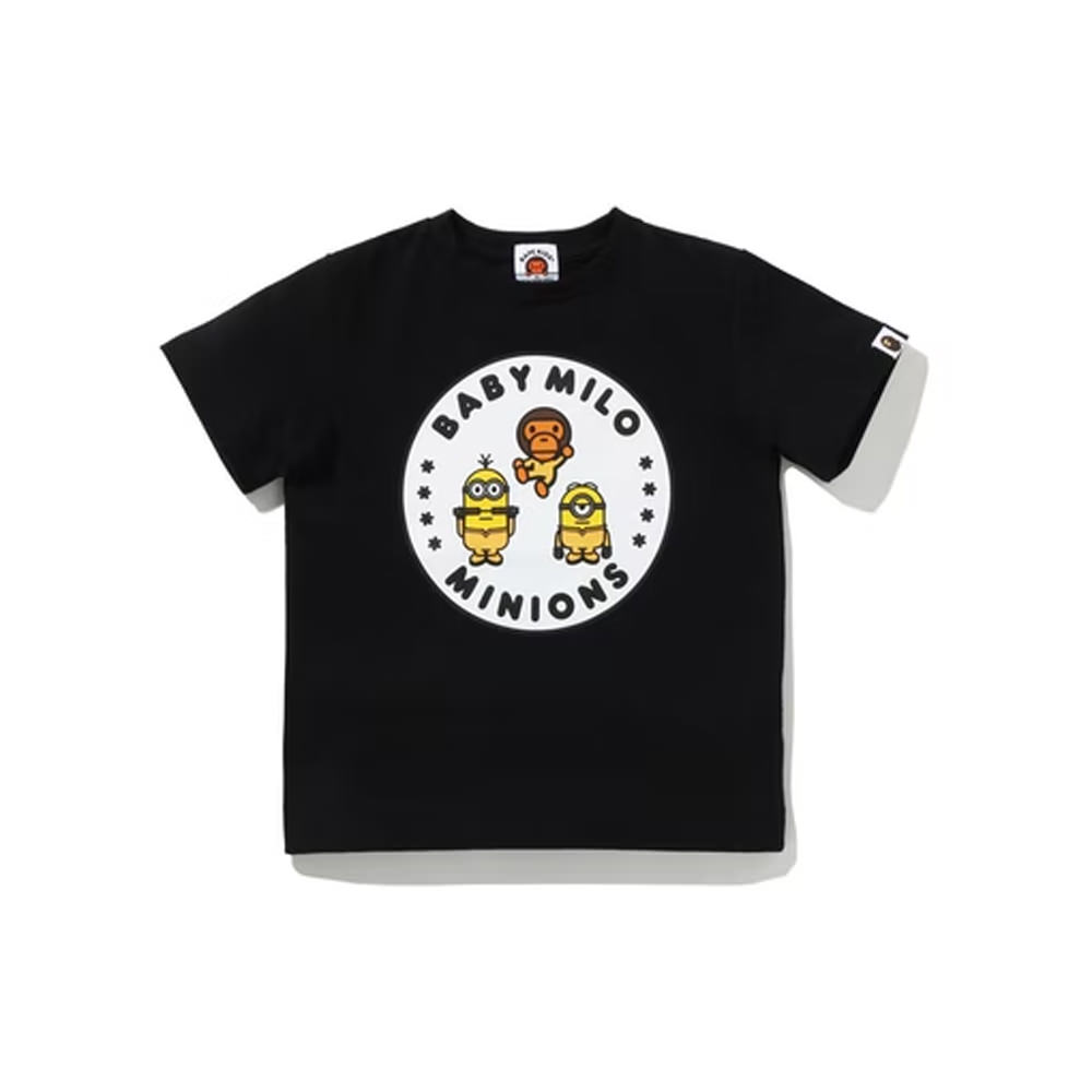 BAPE x Minions 04 Kids Tee BlackBAPE x Minions 04 Kids Tee Black