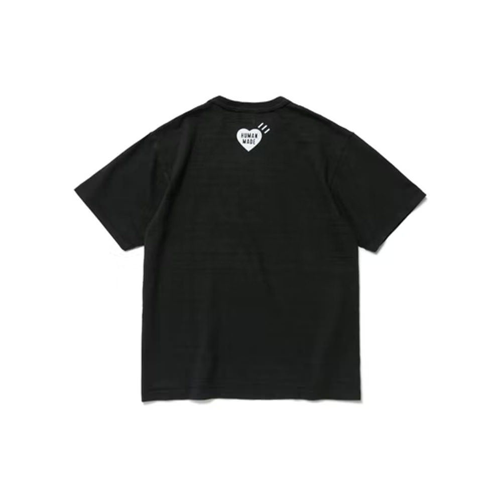 Human Made Heart Logo T-Shirt BlackHuman Made Heart Logo T-Shirt Black ...