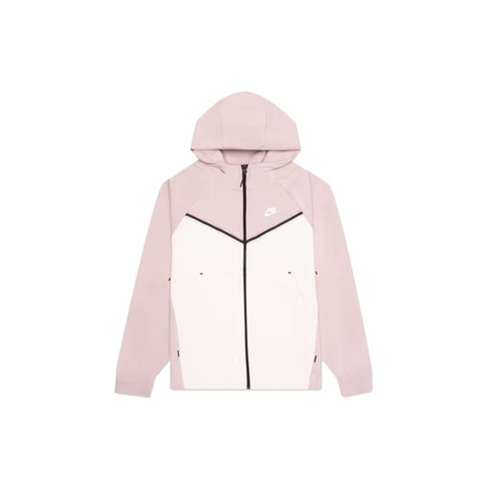 Nike Women’s Tech Fleece Windrunner Full Zip Hoodie Pink Oxford/Light ...