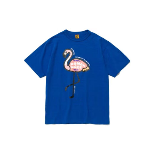 Human Made Flamingo T-Shirt Blue