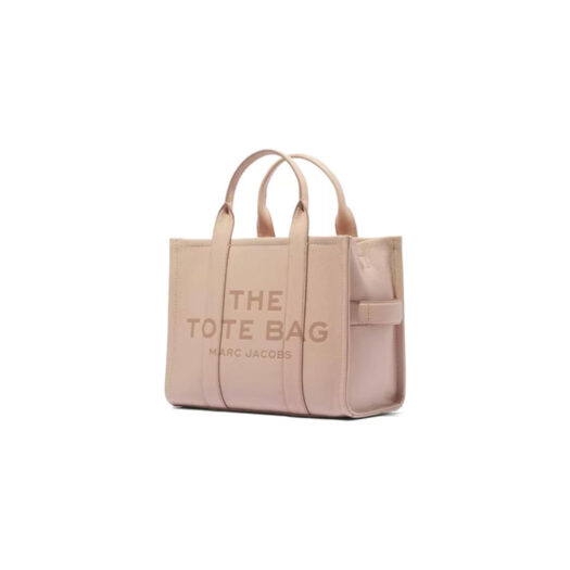 The Marc Jacobs The Leather Tote Bag Small Rose Dust