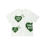 Human Made Big Heart T-Shirt White GreenHuman Made Big Heart T 