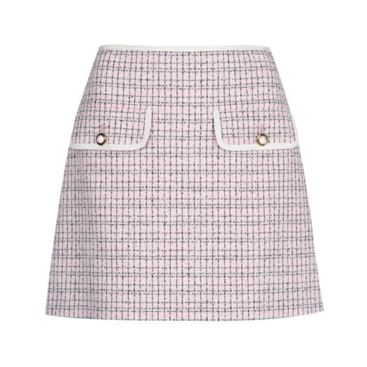 Miu Miu Check Skirt Ld14