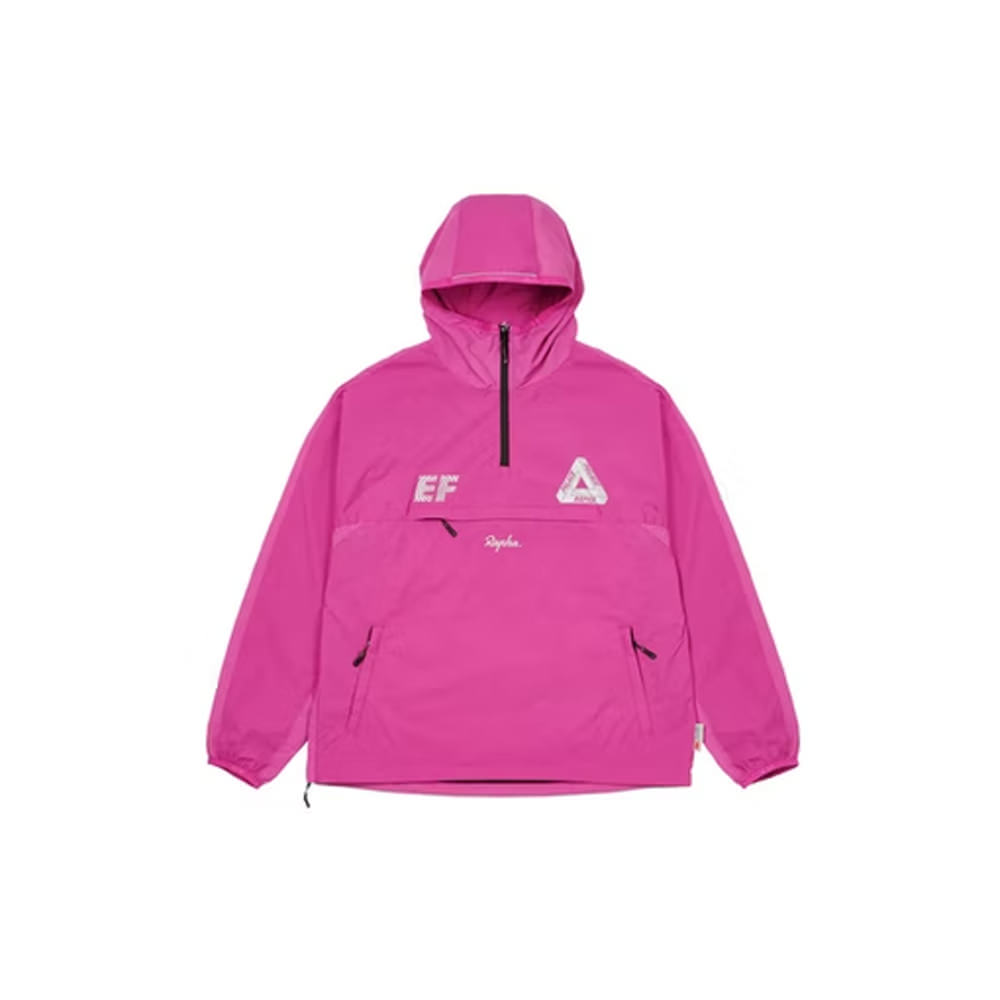 Palace x Rapha EF Education First Pullover Jacket PinkPalace x