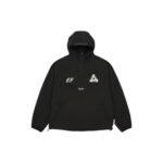 Palace x Rapha EF Education First Pullover Jacket Black
