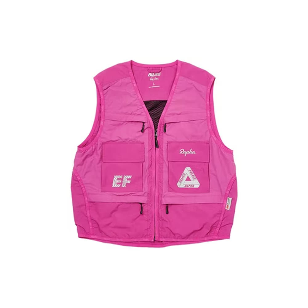 Palace x Rapha EF Education First Utility Vest PinkPalace x Rapha 