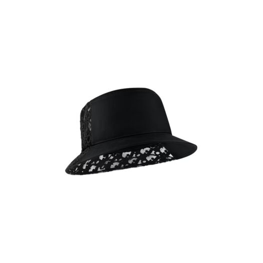 Dior x CACTUS JACK Oblique Canvas Bucket Hat Black