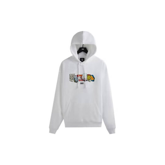 Kith Marvel Spider-Man Comic Covers Hoodie White