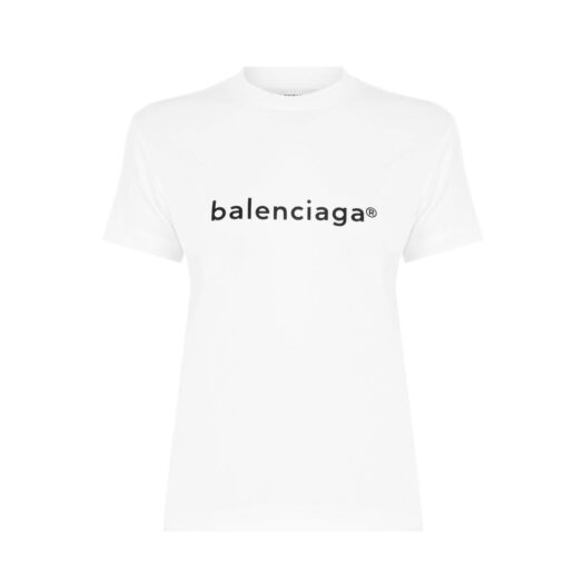Balenciaga Crop Copyright T Shirt