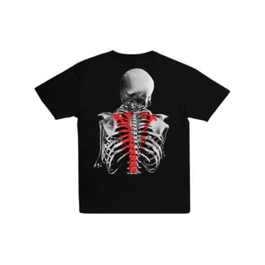 Vlone x Never Broke Again Bones T-shirt Black